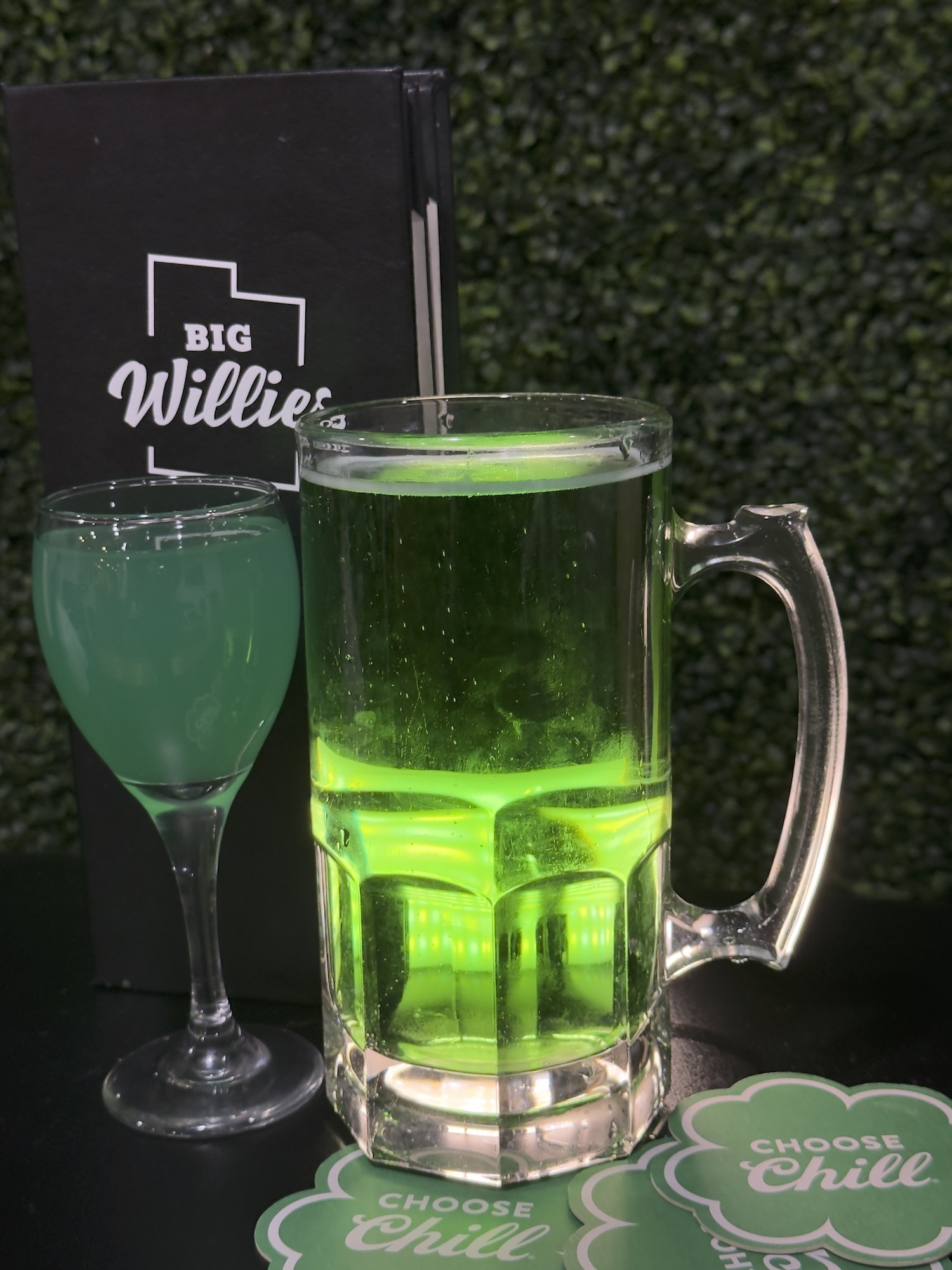 Big Willies Green Beer St Patricks Day